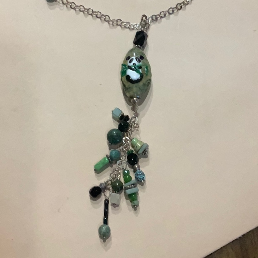 Panda necklace